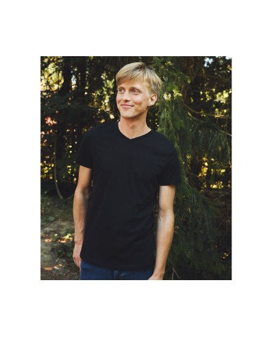 N-O61005-Mens V-Neck T-Shirt